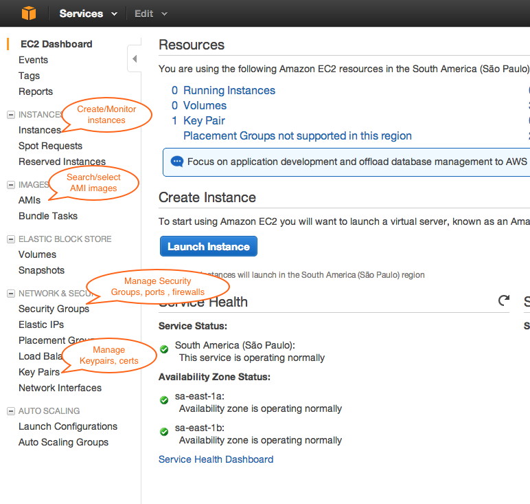 EC2 screenshot